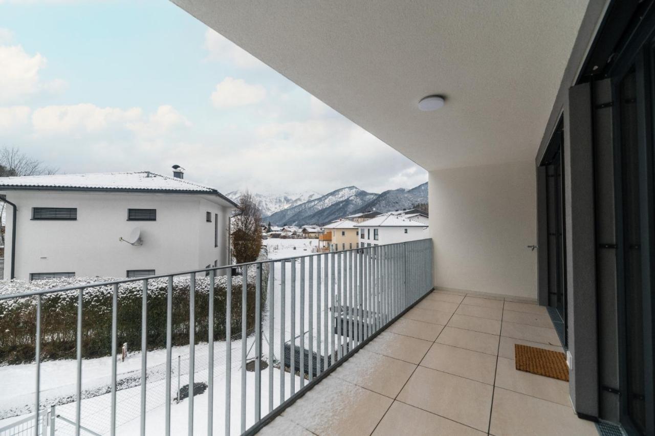 Ferienwohnung Bergsonne Mit Sonnenbalkon Und Tiefgaragen Parkplatz Bad Ischl Eksteriør bilde