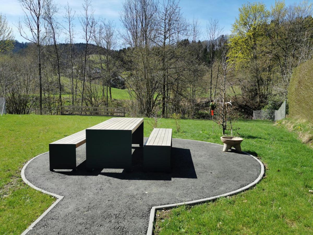 Ferienwohnung Bergsonne Mit Sonnenbalkon Und Tiefgaragen Parkplatz Bad Ischl Eksteriør bilde